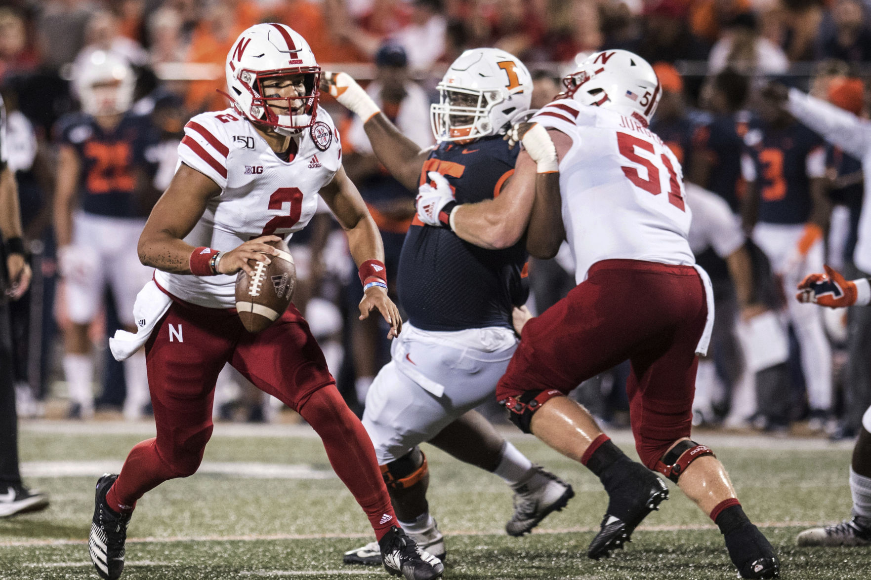 AP, Nebraska vs. Illinois, 9.21